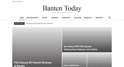 Desktop Screenshot of bantentoday.com
